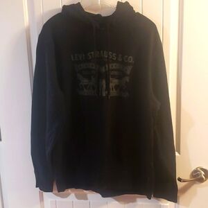 Levi's hoodie, black XL